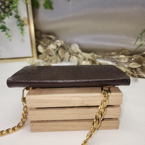 Authentic Gucci Sunglass Case Upcycled Crossbody Pouch - Picture 10 of 16